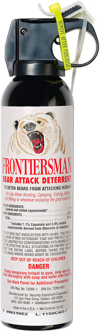 SEC FBAD10      9.2OZ BEAR SPRAY W/3-N-1 HOLSTER