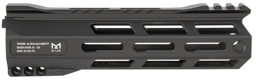 RISE RA-905-075-BLK     LGWT RAIL MLOK 7.5  BLK