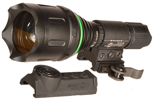 AIMS TZ980GR       GREEN LED LIGHT W/QR RAIL MNT