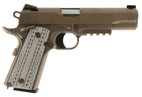 COLT O1070M45       M45A1 RAIL     45ACP NS 5" FDE