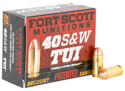 FSM 400-125-SCV       40S&amp;W  125GR TUI       20/25