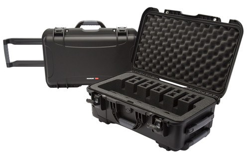 NANUK 9356UP1    NANUK CASE W/FOAM 6UP BLACK