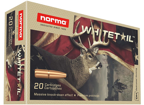 NORMA 20171512 7MM      150 PSP WHITETAIL    20/10