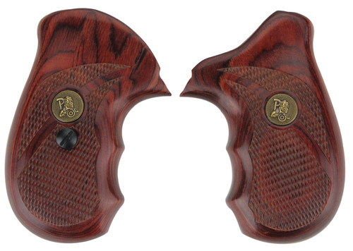 PAC 63080 TAU85  GRIPS ROSEWOOD CHECKER