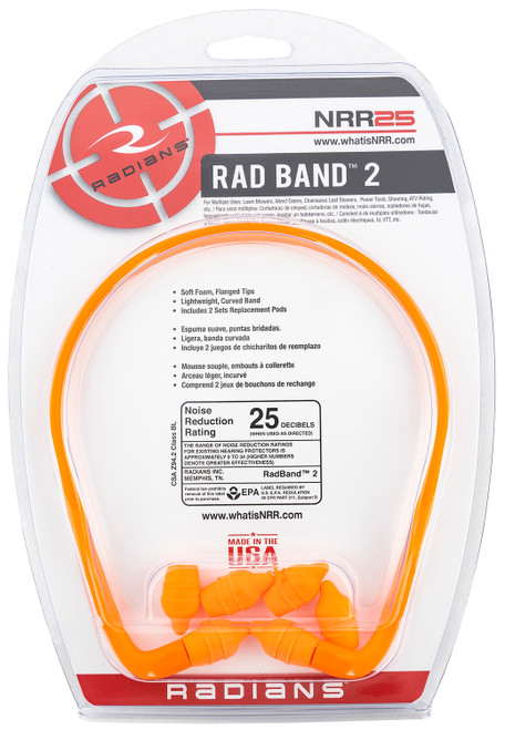 RAD RB210CS    RADBAND 2 EARPLUGS