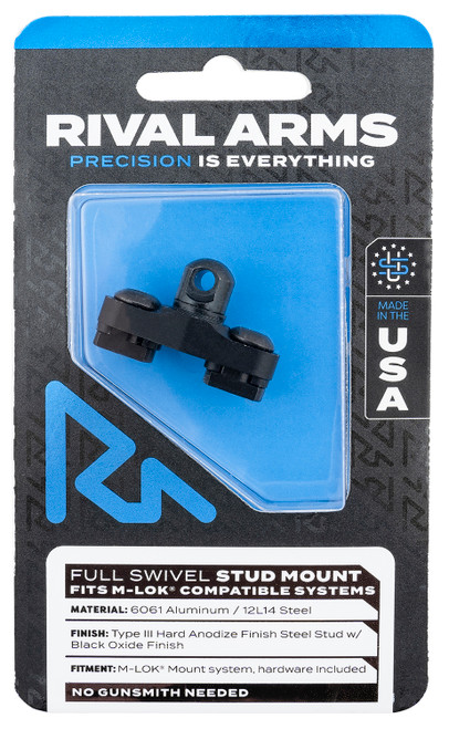 RIVAL RARA92M1B   M-LOK SWIVEL STUD MOUNT