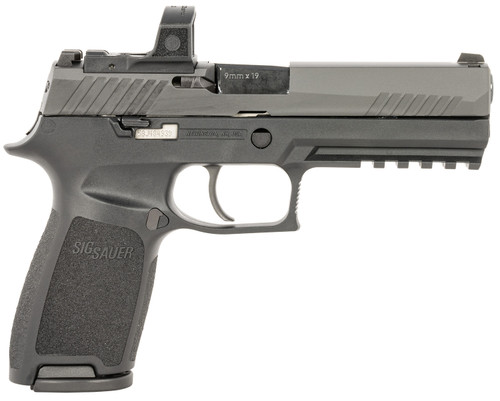 SIG.320F-9-B-RXZP       P320F 9M ROMO  4.7 10R BLK