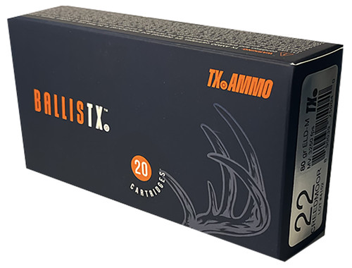 TXAMMO RTXA22C80ELDM BALLISTX 22CM 80GR ELDM 20/25