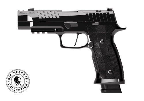 SIG SAUER P320 SXG RESERVE 9MM 3.9" HIGH POLISH DLC 320SXGF9CWRES