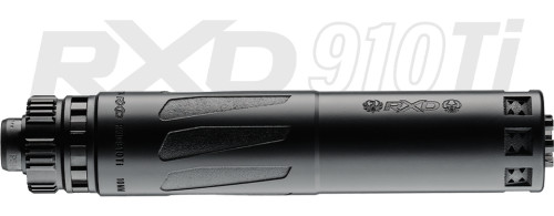 DEAD AIR RXD910Ti SILENCER 9MM LOW BACK PRESSURE RXD910TIBLK
