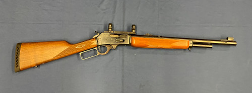 USED MARLIN 1895M, 450 MARLIN, 18", BLUED/WOOD, 15316