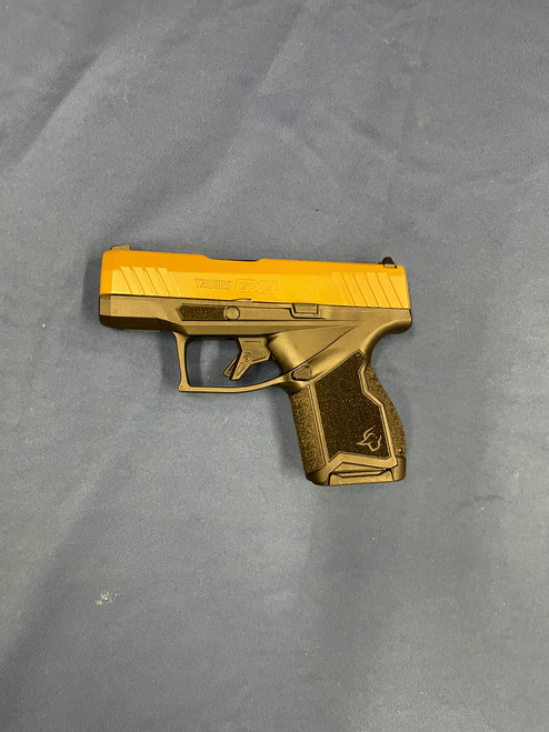USED TAURUS GX4 9MM  3''  GOLD/SYNTHETIC 15322