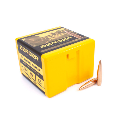 BERGER HYBRID TARGET BULLET 30 CAL 215 GR MATCH GRADE 100-CT 6030429