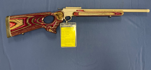 CONSIGN T/C CONTENDER, 17 HORNET, 21.5", STAINLESS/PURPLE LAMINATE, 15662