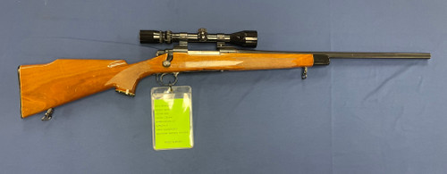 USED REMINGTON 700 BDL, 270 WIN, 22", BLUED/WOOD, 15991