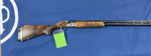 USED BERETTA JOEL ETCHEN SILVER PIGEON III 12 GA, 30", BLUED/NICKEL/WALNUT 15994