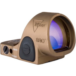 TRIJICON SRO GREEN DOT 2.5 MOA GREEN DOT, FDE 2500035