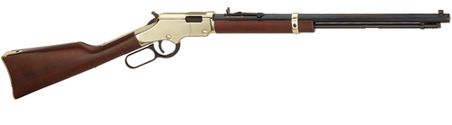 HENRY RIFLE GOLDEN BOY 22 LR 20" OCTAGON BBL BLUE/BRASS/WALNUT HENRYH004