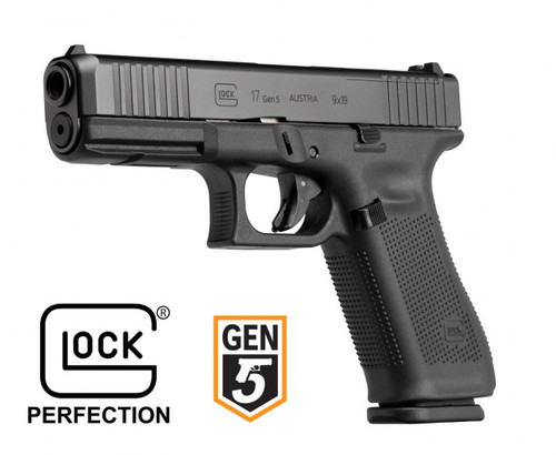 GLOCK 17 GEN 5 9MM 4.49" MATTE/POLYMER PA175S203