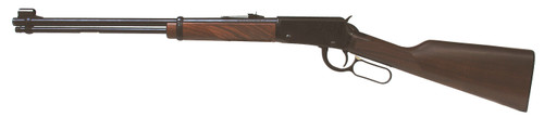 HENRY RIFLE 22 MAG 19.25" BBL BLUE/WALNUT HENRYH001M