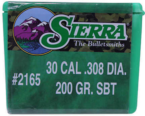 SIERRA GAMEKING 30 CAL/7.62MM (.308) 200 GR SBT 100 CT SIE2165