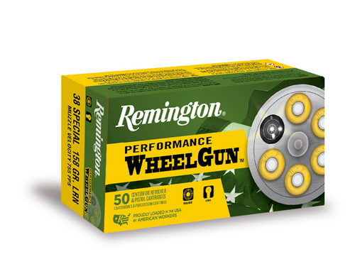 REMINGTON PERF. WHEELGUN 38 S&W 146 GR LRN RPW38SW