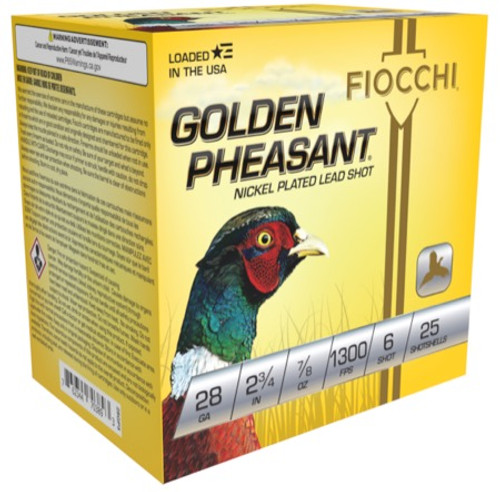 FIOCCHI GOLDEN PHEASANT LOADS 28GP6