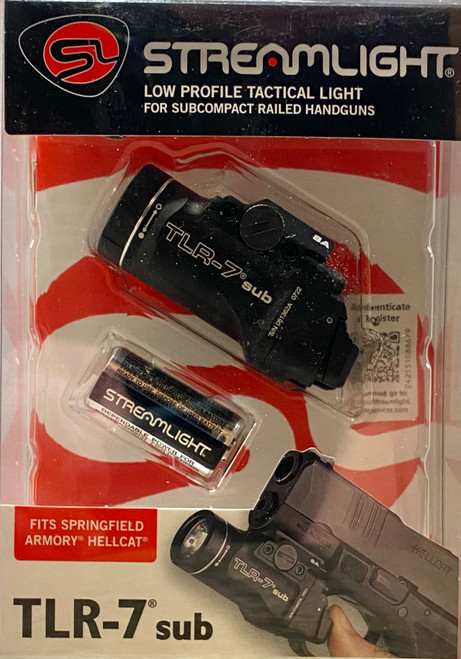 STREAMLIGHT TLR-7 SUB 500 LUMENS FITS SPRINGFIELD HELLCAT 69404