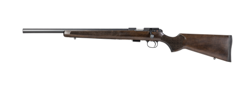 CZ 457 VARMINT LH 22 LR 20" BULL BARREL BLUED/WALNUT (LEFT HANDED) CZ02392