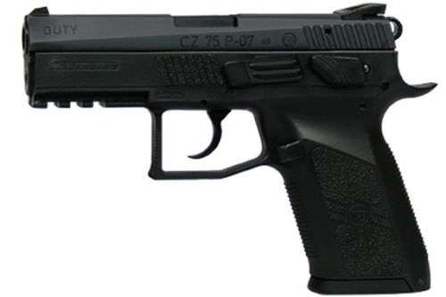 CZ P-07 DUTY HANDGUN 9MM 3.75'' BLACK/ POLYMER CZ91086