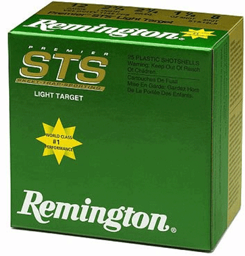 REMINGTON STS PREMIER 12 GA 3 DR 1-1/8 OZ #8 1200 FPS STS12LH8