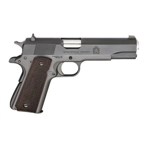SPRINGFIELD ARMORY 1911 DEF 45 ACP 5" PARKERIZED / WOOD GRIPS PBD9108L