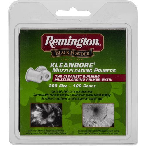 REMINGTON KLEANBORE 209 MUZZLELOADER PRIMER