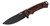 WOOX BU.KNF001.02  ROCK 62 KNIFE WALNUT CHECKERED