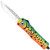 COBRA MFLGNFS-3TNS    MED FS-3 TANTO FISH LURE GRN