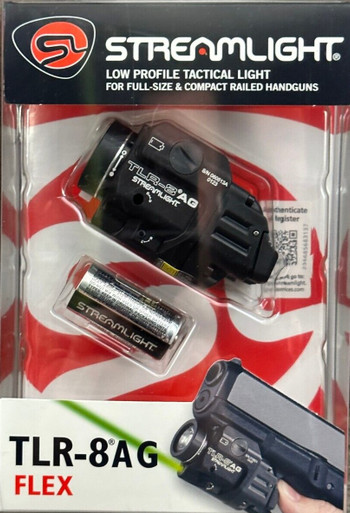STREAMLIGHT TLR-8XG 500 LUMENS & GREEN LASER 69434 - Shydas