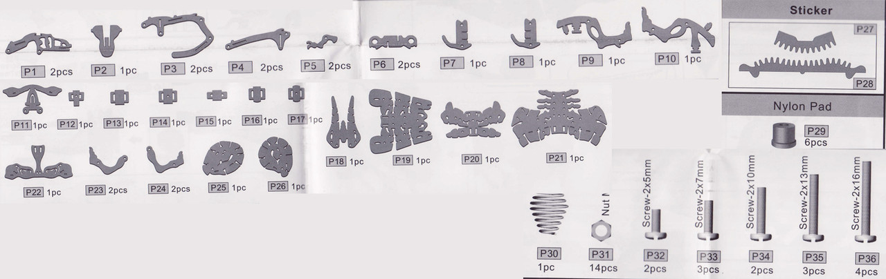 T-REX REPLACEMENT PARTS