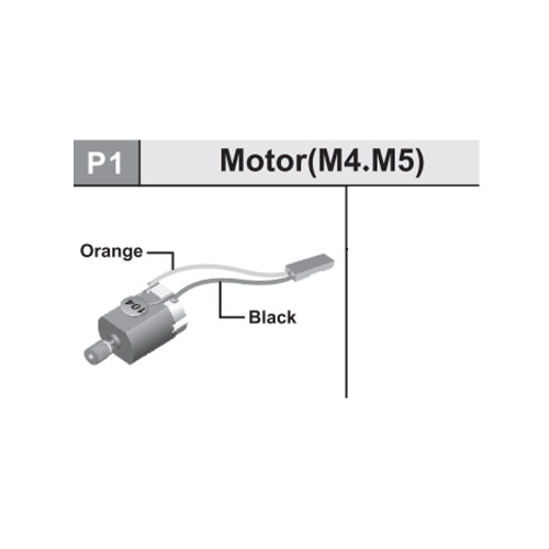 01-53700P1 Motor (M4, M5) (Org, Blk)