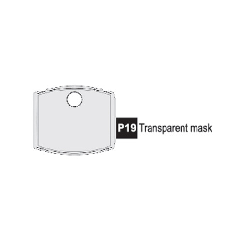 19-96200P19 Transparent Mask