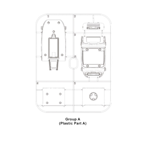 20-99700PPA Plastic Part A (Group A)