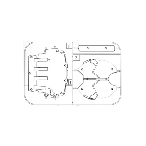 08-84400PPF Plastic Part F