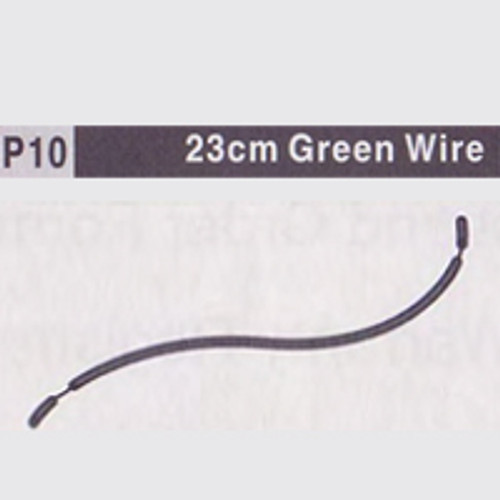 10-610010(P10) 23CM GREEN WIRE