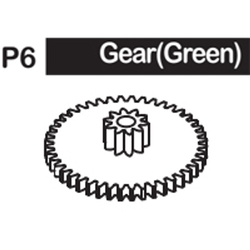 06-6150P6 GEAR(GREEN)