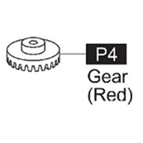 04-61700P4 Gear (Red) 