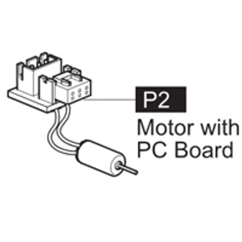 02-6400P2 MOTOR WITH PC BOARD