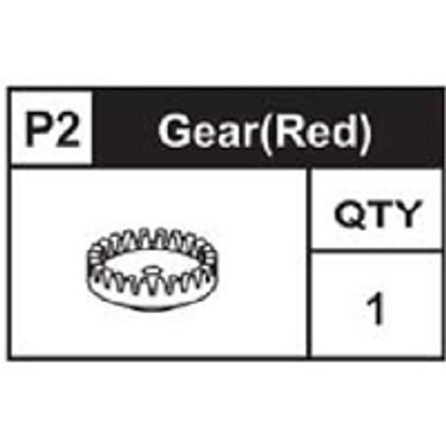 02-89200P2  Gear (Red)