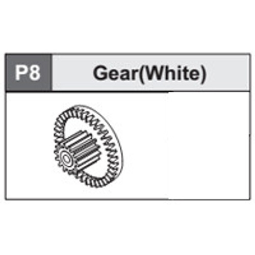 14-5360P8 Gear (White)