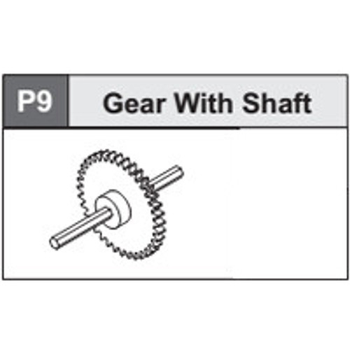 15-5360P9 Gear W/ Shaft