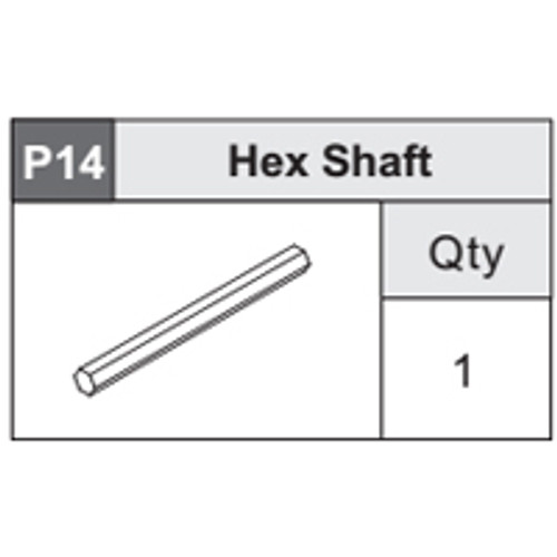20-5360P14 Hex Shaft