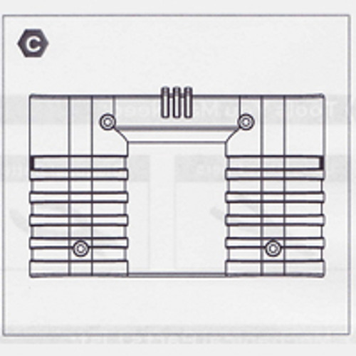 37-535WCBPPC Plastic Part C (Wired Control Box)